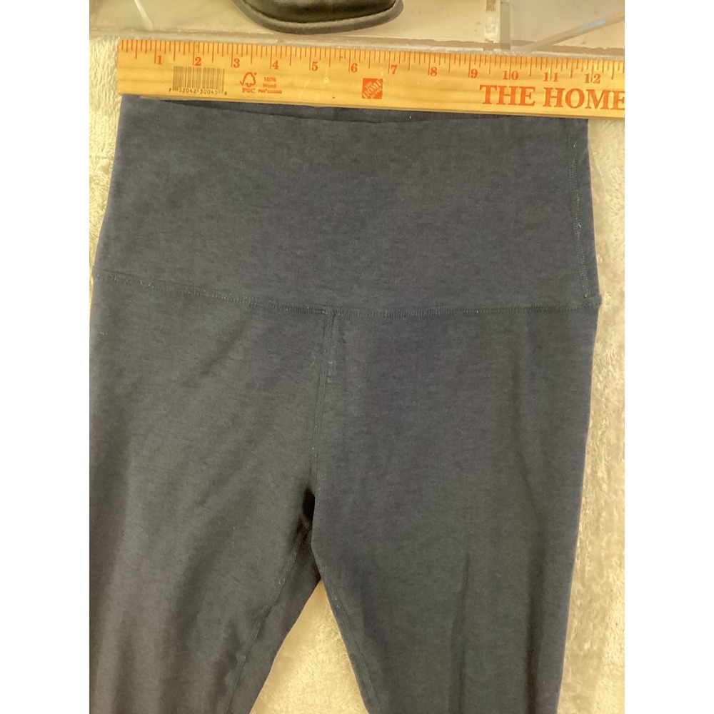Beyond Yoga Spacedye High Waisted Leggings Women M Navy Blue Excellent Heathered - Picture 2 of 7